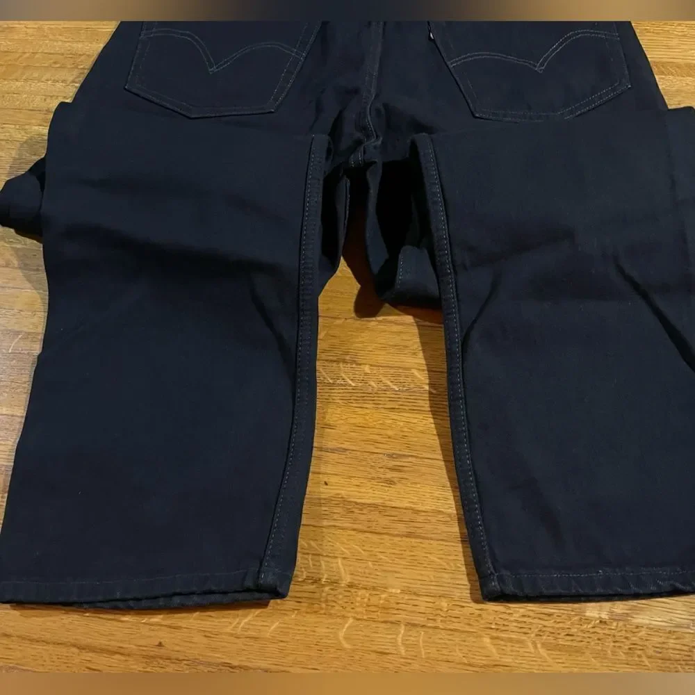 Levi Regular Fit 505 Men’s Jeans Black 40x32 NWT
